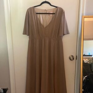 Mumu Weddings Line - Emily Empire Maxi Dress